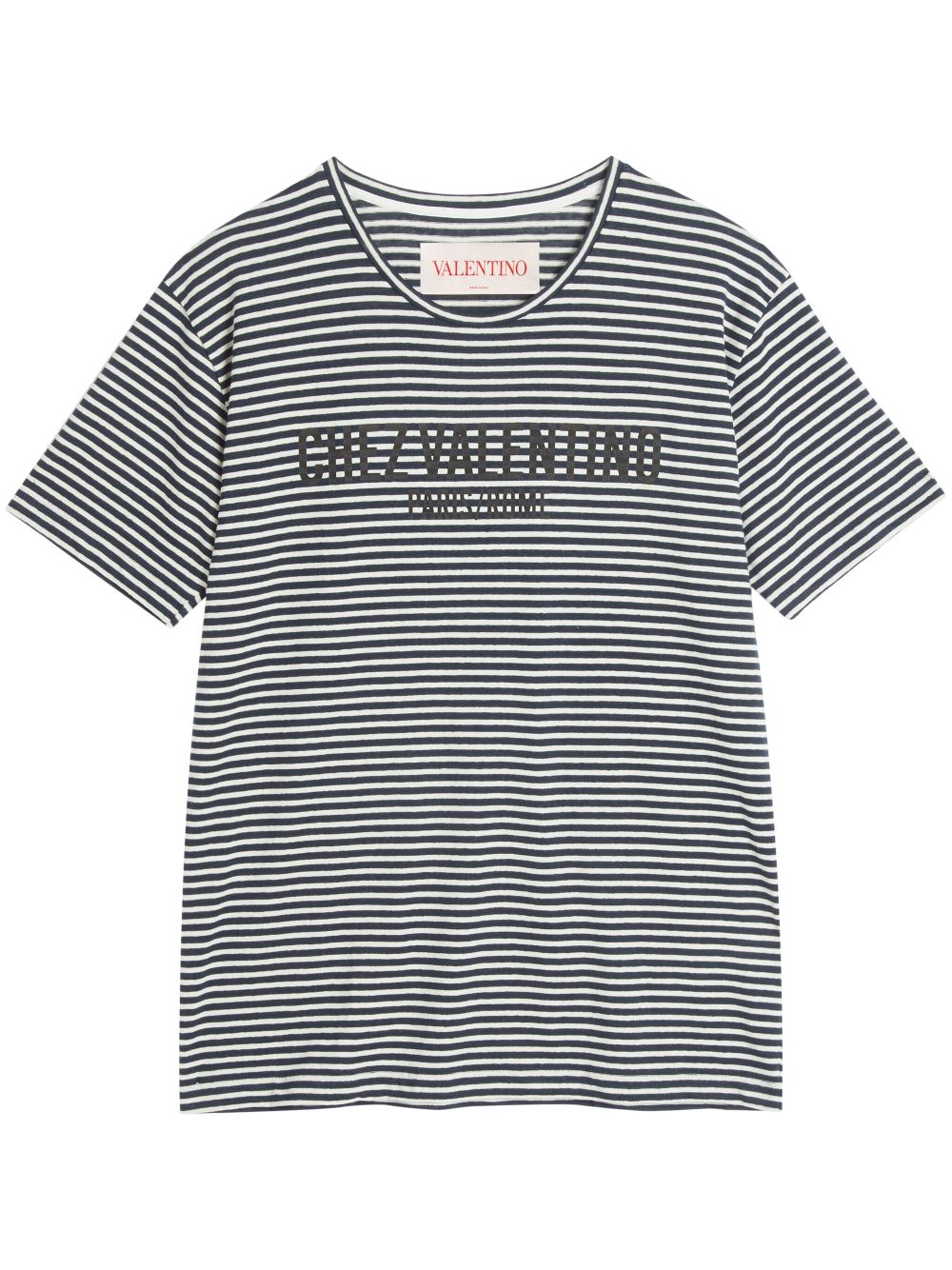 VMG16SAPYRGY CHEZ VALENTINO 코튼 AND 린넨 티셔츠